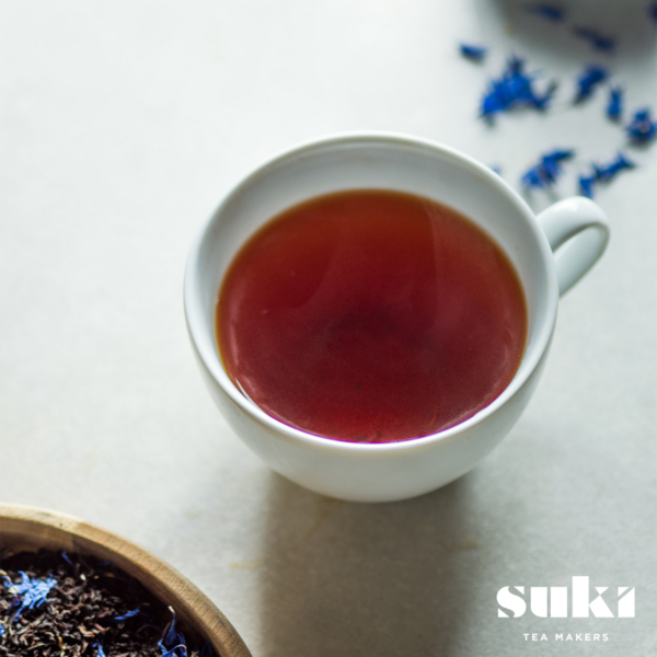 Suki Earl Grey Blue Flower Pyramids x 50 2